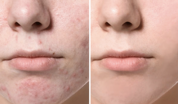Before and after laser scar treatment result 4 — Laser Eraser, NJ